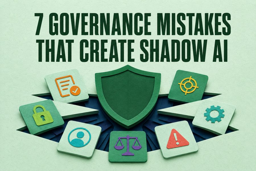 7 Governance Mistakes That Create Shadow AI cover image