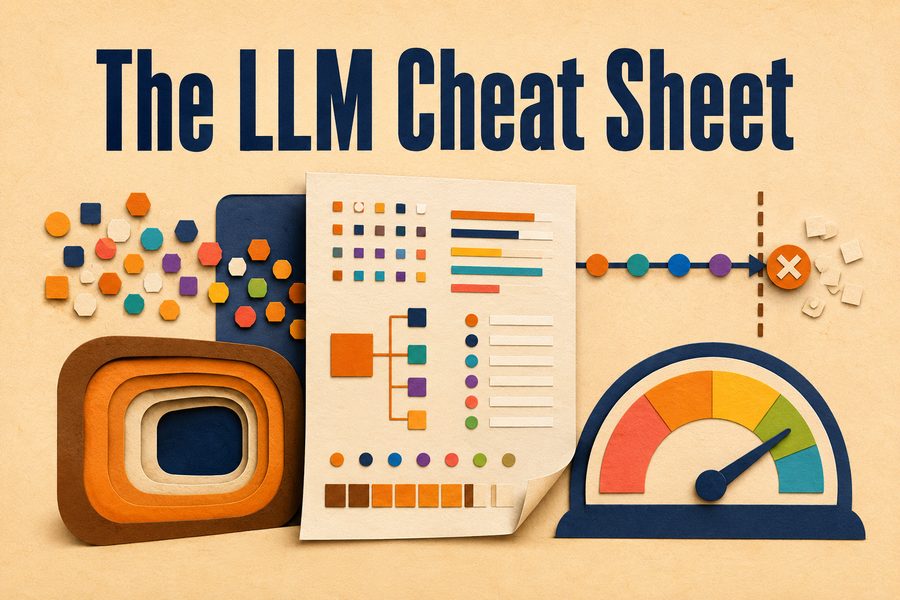 The LLM Cheat Sheet cover image